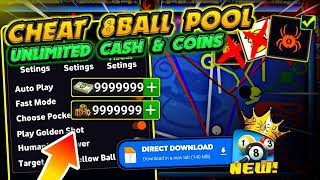 CHEAT 8 BALL POOLTERBARU 2024 GRATI v55810LINE AIM TOOL GARIS PANJANG NON ROOT 100 SAFE NO BANNE [upl. by Nosydam610]