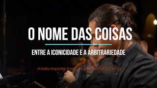 O Nome das Coisas  entre a iconicidade e a arbitrariedade [upl. by Nairde]