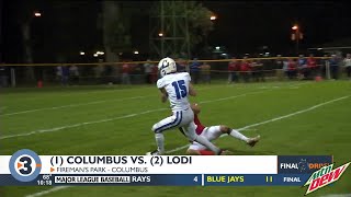 Final Drive Lodi breaks Columbus 20game win streak [upl. by Yoong]