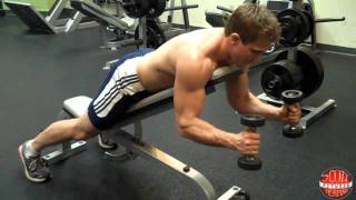 How To Incline Dumbbell W Raise [upl. by Nolyag797]