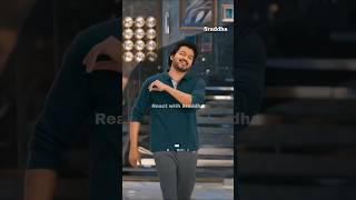 Rasmika rocked thalapathy shocked ❤️thalapathyvijay rasmika shorts viralvideo tranding [upl. by Aihsenot937]