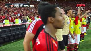 Flamengo 2 x 0 Atlético PR  Final Copa do Brasil  Os gols e os minutos finais [upl. by Eveivenej]