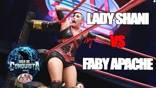 Lady Shani Vs Faby Apache en Monterrey  Lucha Libre AAA Worldwide [upl. by Narih]