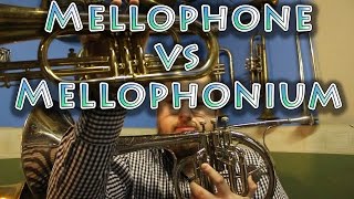 Mellophone vs Mellophonium [upl. by Boff]