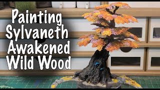 Contrast Painting Sylvanith Awakened Wyldwood fantasy fall [upl. by Jerrold]