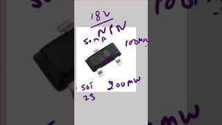 j8 transistor npn transistor ytshorts electroniccomponent [upl. by Aicemaj]