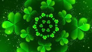 St Patricks Day Ambience Shamrock Clover Luck of the Irish [upl. by Hanid]