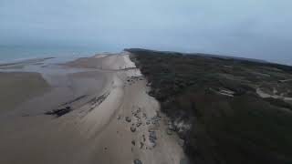 Dji avata 2 la plage de Wissant [upl. by Feinberg541]