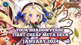 Shadowverse Beginner  How To Make Your Starter Deck RIGHT AWAY  January 2024  Resurgent Legends [upl. by Allen]