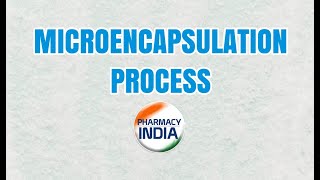 MICROENCAPSULATION PROCESS  GPAT  PHARMACY INDIA [upl. by Ecirpac]