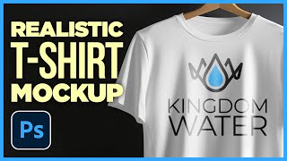 How to Make a Realistic T Shirt Mockup in 2 Minutes with Photoshop [upl. by Ursola294]