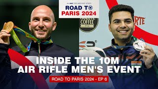 Olympic Shooting 10m Air Rifle Mens Athletes Eye Gold  Road To Paris 2024 [upl. by Salita]