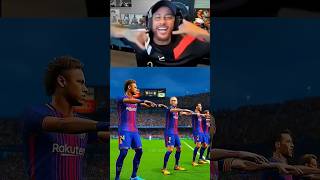 Neymar Jr 🤯  Playing Pes 2018  Crazy Match 🔥🥶 [upl. by Oliy]