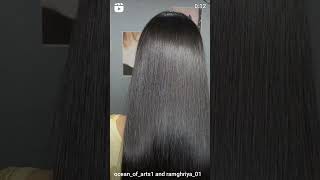 Hair Rebonding by Oceanofarts1 rebonding hair salon hairrebounding [upl. by Mcnutt]