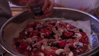 Low Carb Glutensiz Unsuz Pizza Hamuru  GlutenFree Pizza [upl. by Emmett]