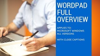 WordPad Mastery Formattig Text Like A Pro on Windows 10  11  7 [upl. by Waynant]