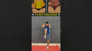 14Days workout after before challenge weightloss fitnessmotivation [upl. by Alimrahs]