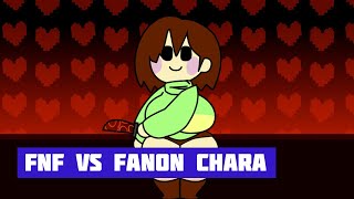 FNF VS FANON CHARA  Greetings [upl. by Ivens]