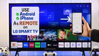 LG Smart TV How to Use Without Remote Using LG ThinQ App [upl. by Linc]