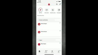 Startseite in der SparkassenApp selbst organisieren [upl. by Ion182]