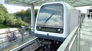 Copenhagen Metro  Københavns Metro  AnsaldoBreda Driverless Metro Class AB [upl. by Ihtraa]