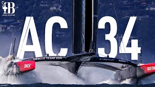 FINALS of 34th Americas Cup  RACES 16  19  Oracle Team USA v Emirates Team New Zealand  Part 4 [upl. by Agler666]