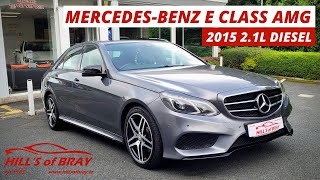 Mercedes Benz E Class AMG Night Edition 2015 21L Diesel [upl. by Tivad]