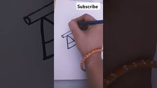 A🪓 axe easy drawing kids study and art craft activity class [upl. by Aicilf220]