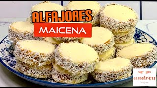 ALFAJORES DE MAICENA SUPER SUAVES LA MEJOR RECETA [upl. by Birk]