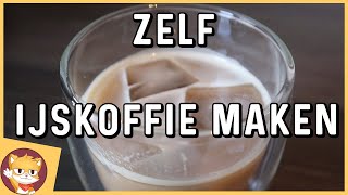 HoeDoeJe Zelf snel en makkelijk ijskoffie maken [upl. by Litch562]