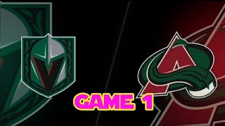 NHL 23  Playoffs Round 3 Game 1  Cambridge Gladiators vs Brampton Assassins [upl. by Kendy]