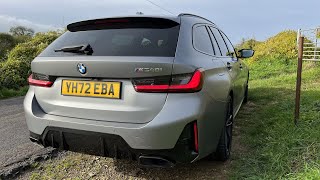 2023 BMW M340i LCI Touring Review  The Budget M3 Touring [upl. by Bekha]