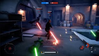 Impressive killstreak Yoda has done  Star Wars Battlefront 2 [upl. by Harihs335]