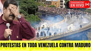 VENEZUELA SE LEVANTA CONTRA NICOLAS MADURO 🔴DIOSDADO ASUSTADO  MARIA CORINA VAN POR MADURO 🔴 [upl. by Maguire]