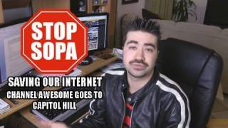 Angry Joe Vlog  Stop SOPA [upl. by Icyac]