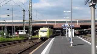 Züge am Düsseldorfer Hauptbahnhof August 2012 [upl. by Leno]