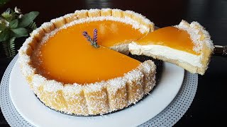 Se hai Arancia 🍊 fai questa deliziosa torta senza FORNO FACILISSIMA E BUONISSIMA 🥰 [upl. by Orit53]