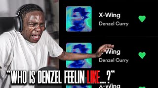 HES FLOWING ON THIS SHT DENZEL CURRY  X WING reaction [upl. by Dion]