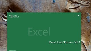 Microsoft Excel Lab Three [upl. by Aleihs]