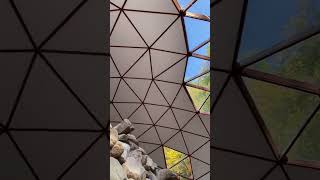 Part 3 of Geodome house naturelover lookatthis whatdoyouthink Socool viralvideos [upl. by Wilson848]