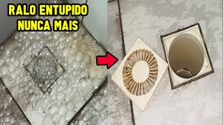 Como desentupir ralo do banheiro de forma simples e eficaz [upl. by Yentuoc]