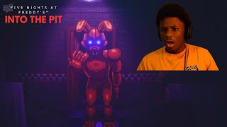 THE NEW FNAF GAME IS FIRE FNAF INTO THE PIT [upl. by Parcel]