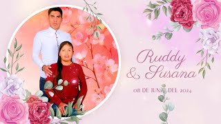 SPOT BODA RUDDY Y SUSANA RYM PRODUCCIONES 2024 [upl. by Valentia]