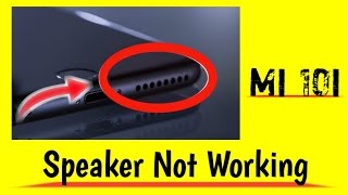 Mi 10i  Sound Problem or Speaker Not Working Audio Problem Solved in Mi Phone [upl. by Tierza]