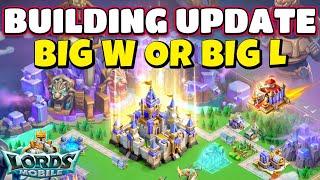 NEW Building Update WIN OR FAIL Lords Mobile [upl. by Towny]