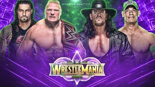 RomanLesnar Vs CenaTaker Wrestlemania 34  What Match Will Headline WWE WrestleMania 34 [upl. by Debarath]