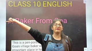 A baker from goaA baker from goa class 10A Baker From Goa Class 10 English [upl. by Kelson601]