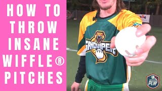 WIFFLE® Ball Pitching Tutorial  PLW [upl. by Esinwahs]