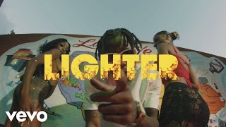 Likkle Vybz Vybz Kartel  LIGHTER official music video [upl. by Auqinom]