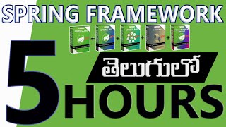 SPRING FRAMEWORK IN TELUGU [upl. by Nelhsa613]